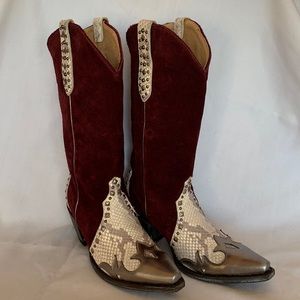 NWOT- IDYLLWIND WOMEN'S BRANDYWINE WESTERN BOOTS - SNIP TOE